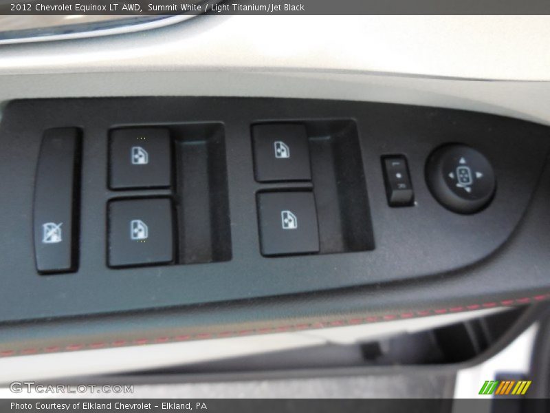 Summit White / Light Titanium/Jet Black 2012 Chevrolet Equinox LT AWD