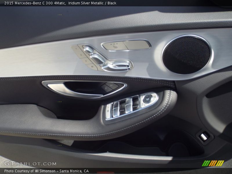 Iridium Silver Metallic / Black 2015 Mercedes-Benz C 300 4Matic