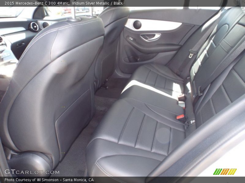 Iridium Silver Metallic / Black 2015 Mercedes-Benz C 300 4Matic