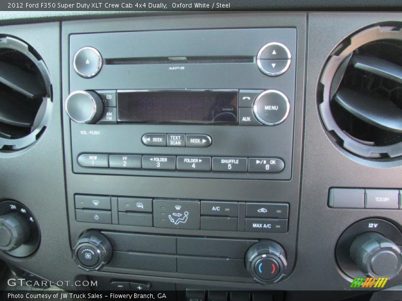 Oxford White / Steel 2012 Ford F350 Super Duty XLT Crew Cab 4x4 Dually