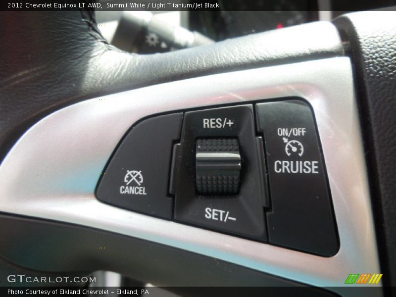Summit White / Light Titanium/Jet Black 2012 Chevrolet Equinox LT AWD