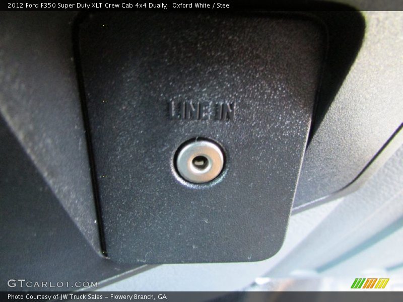 Oxford White / Steel 2012 Ford F350 Super Duty XLT Crew Cab 4x4 Dually