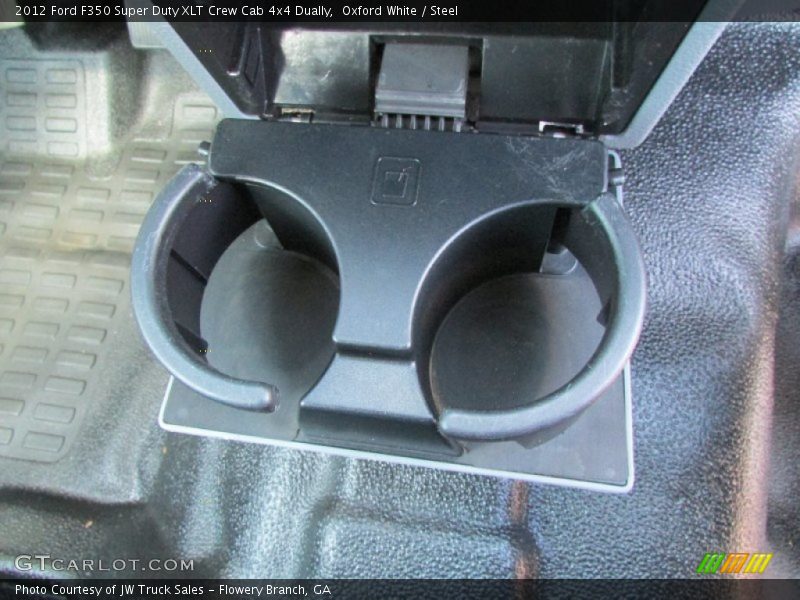 Oxford White / Steel 2012 Ford F350 Super Duty XLT Crew Cab 4x4 Dually