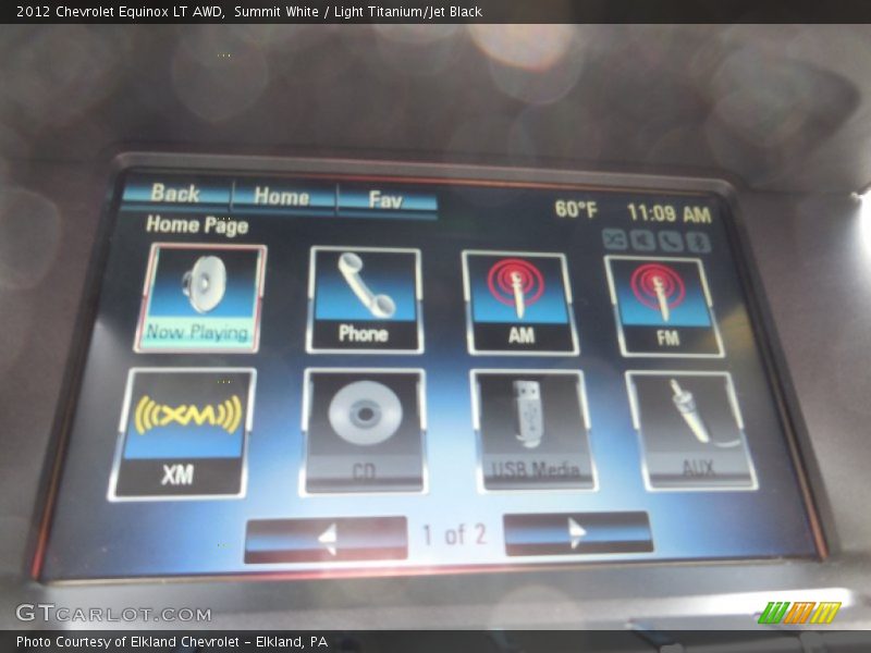 Summit White / Light Titanium/Jet Black 2012 Chevrolet Equinox LT AWD