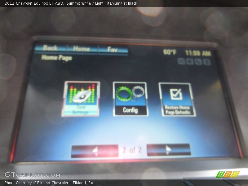 Summit White / Light Titanium/Jet Black 2012 Chevrolet Equinox LT AWD