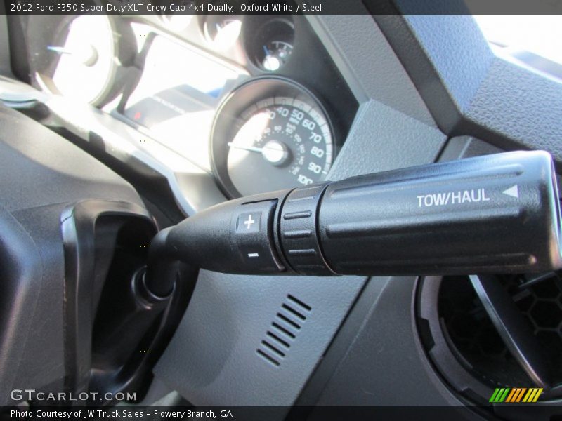 Oxford White / Steel 2012 Ford F350 Super Duty XLT Crew Cab 4x4 Dually
