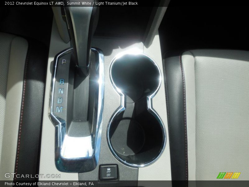 Summit White / Light Titanium/Jet Black 2012 Chevrolet Equinox LT AWD