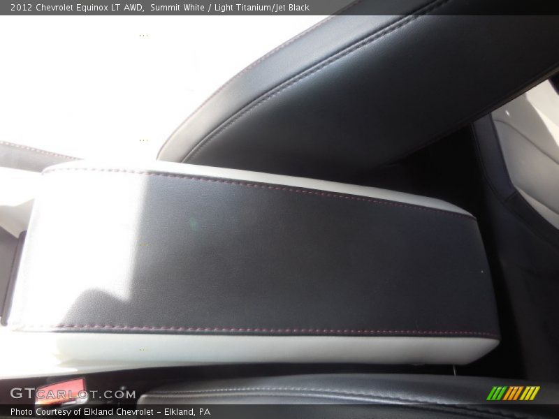 Summit White / Light Titanium/Jet Black 2012 Chevrolet Equinox LT AWD