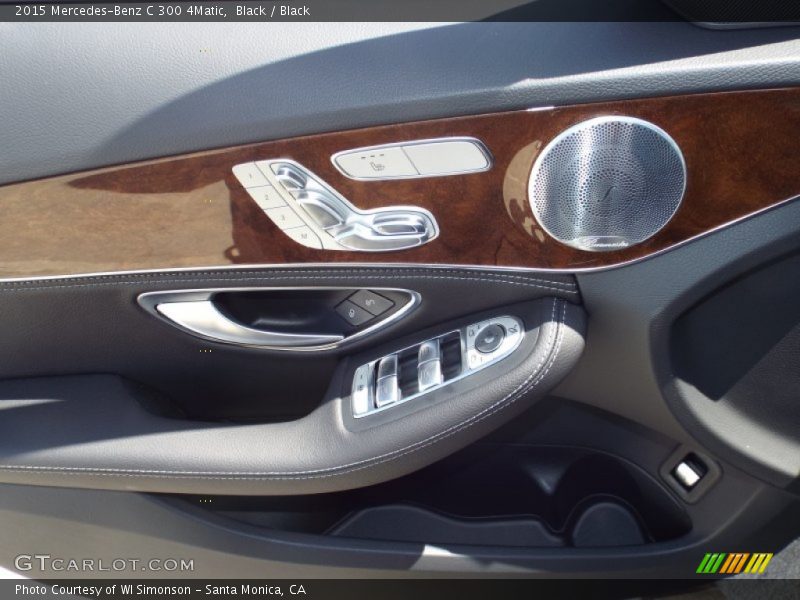 Black / Black 2015 Mercedes-Benz C 300 4Matic
