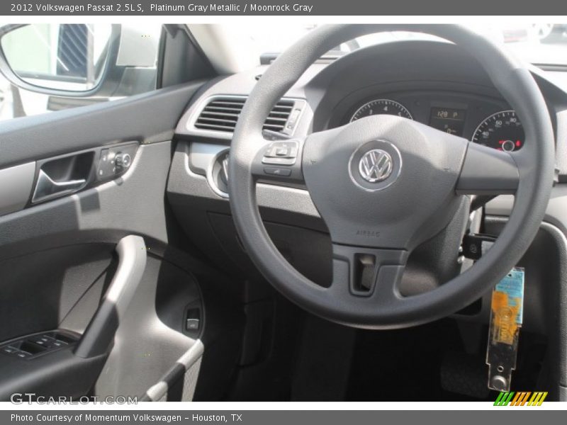 Platinum Gray Metallic / Moonrock Gray 2012 Volkswagen Passat 2.5L S