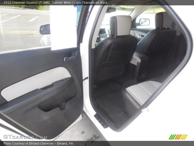 Summit White / Light Titanium/Jet Black 2012 Chevrolet Equinox LT AWD