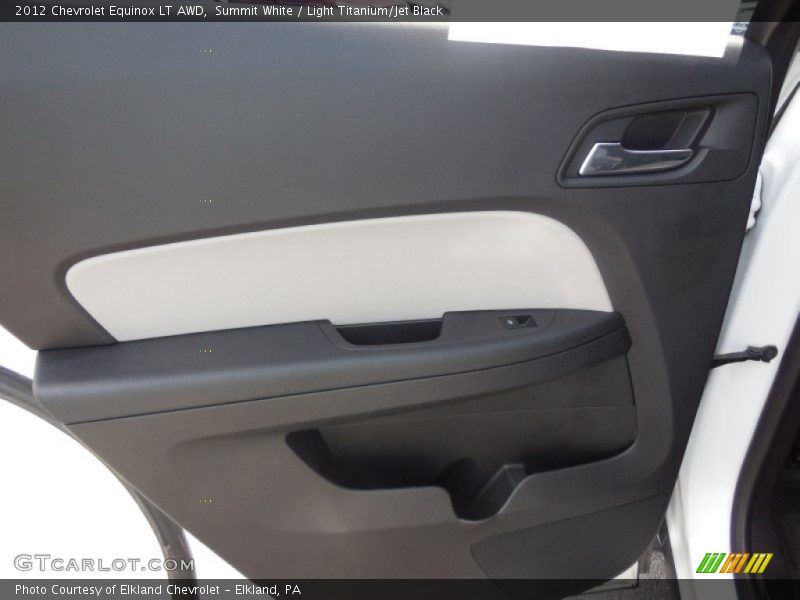 Summit White / Light Titanium/Jet Black 2012 Chevrolet Equinox LT AWD