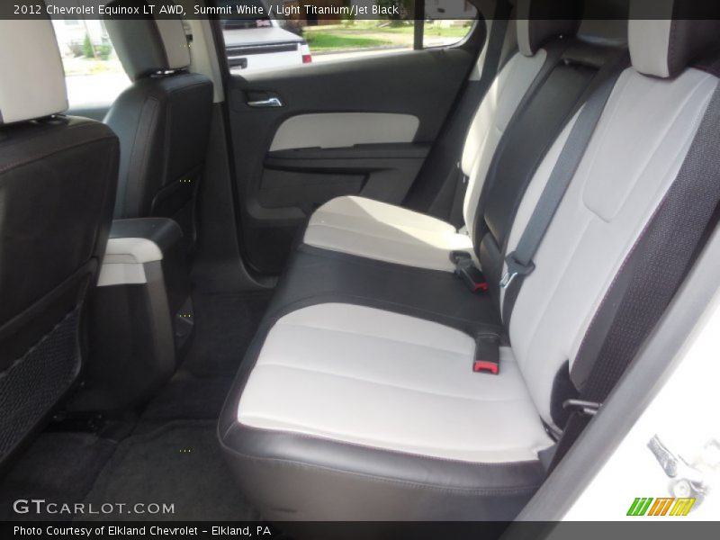 Summit White / Light Titanium/Jet Black 2012 Chevrolet Equinox LT AWD