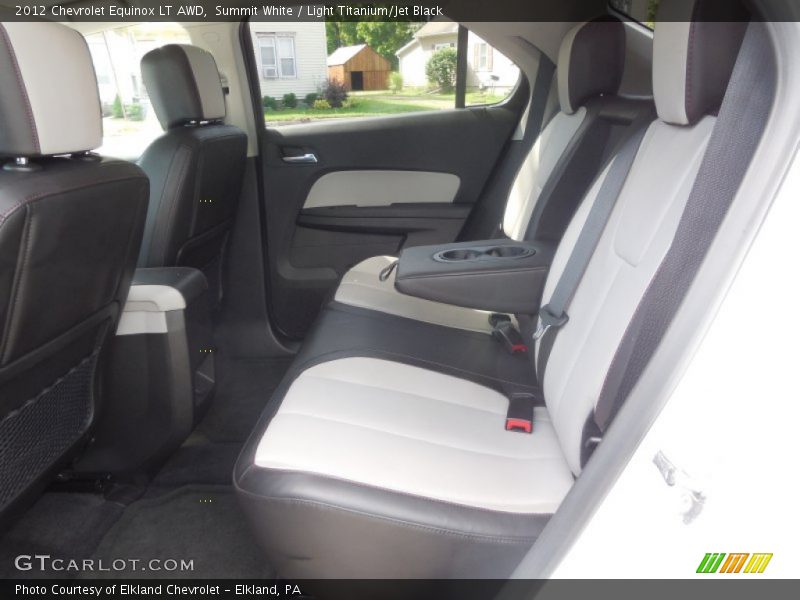 Summit White / Light Titanium/Jet Black 2012 Chevrolet Equinox LT AWD