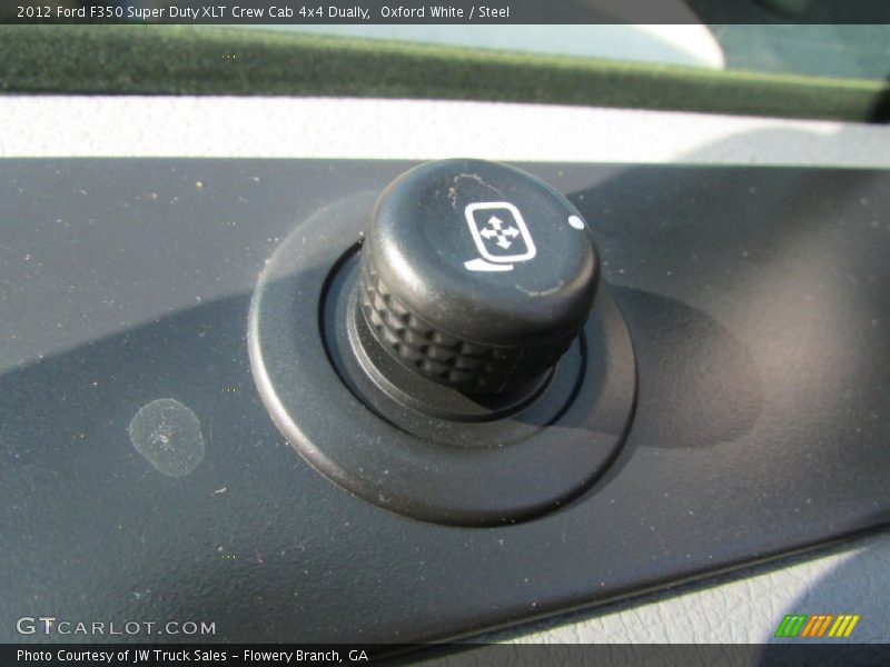 Oxford White / Steel 2012 Ford F350 Super Duty XLT Crew Cab 4x4 Dually