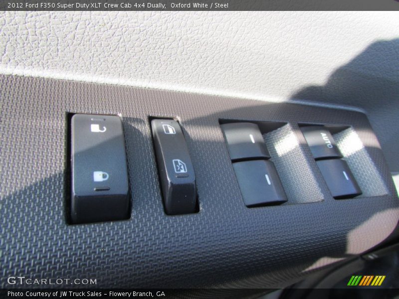 Oxford White / Steel 2012 Ford F350 Super Duty XLT Crew Cab 4x4 Dually