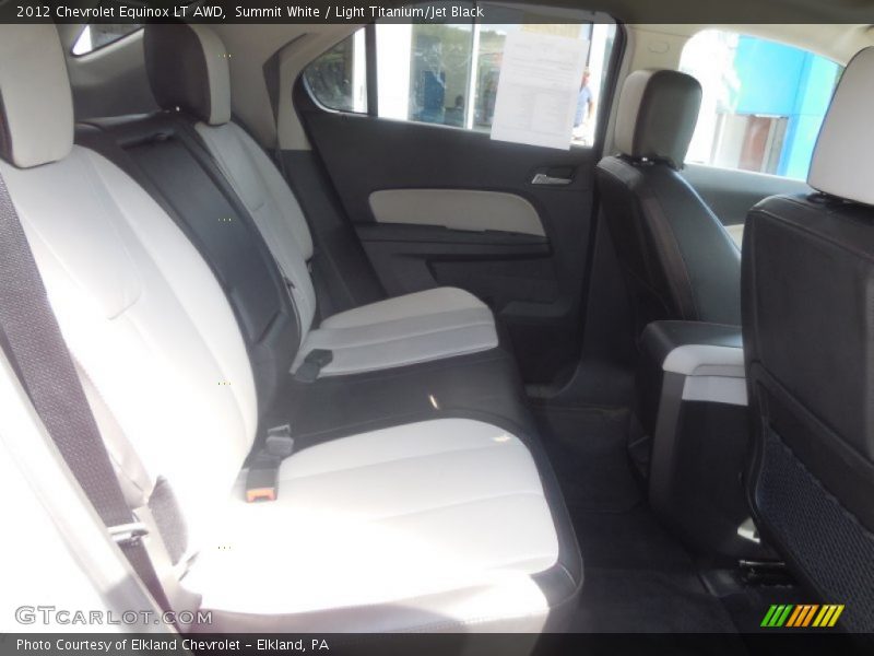 Summit White / Light Titanium/Jet Black 2012 Chevrolet Equinox LT AWD
