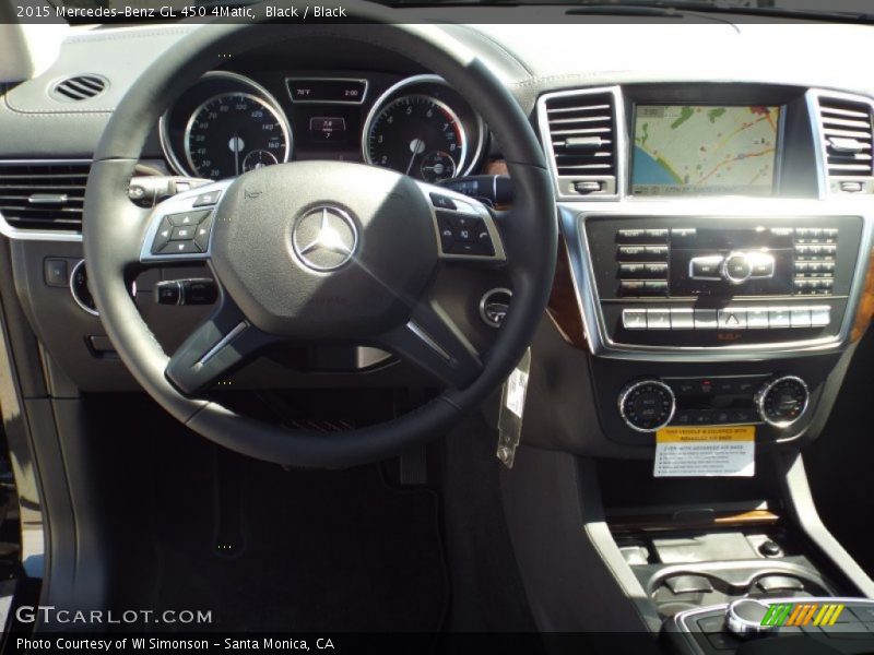 Black / Black 2015 Mercedes-Benz GL 450 4Matic