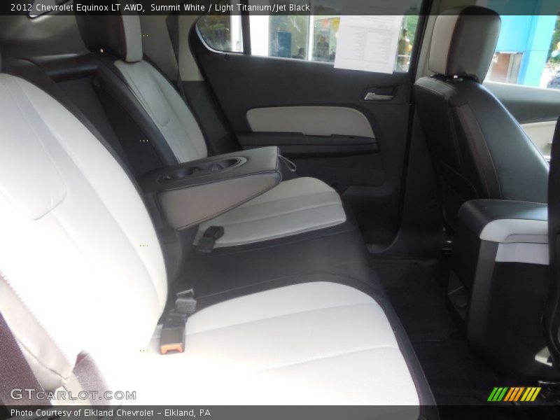 Summit White / Light Titanium/Jet Black 2012 Chevrolet Equinox LT AWD