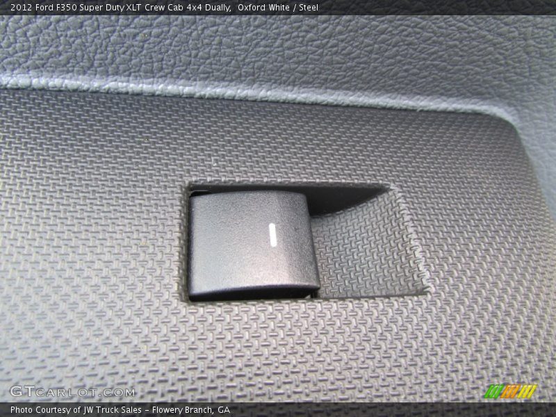 Oxford White / Steel 2012 Ford F350 Super Duty XLT Crew Cab 4x4 Dually