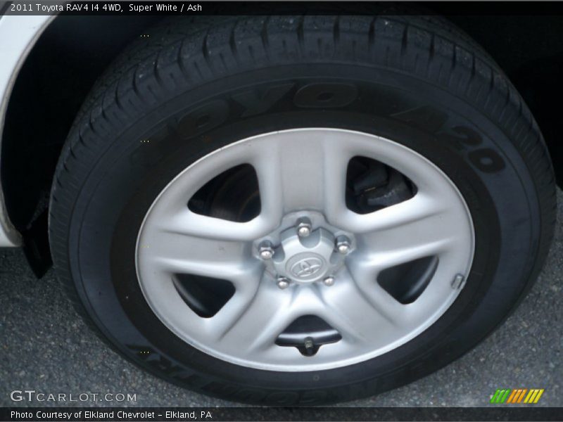 Super White / Ash 2011 Toyota RAV4 I4 4WD