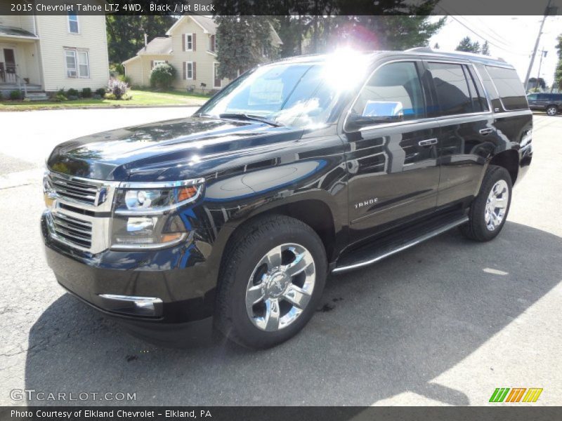 Black / Jet Black 2015 Chevrolet Tahoe LTZ 4WD