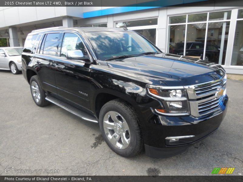 Black / Jet Black 2015 Chevrolet Tahoe LTZ 4WD