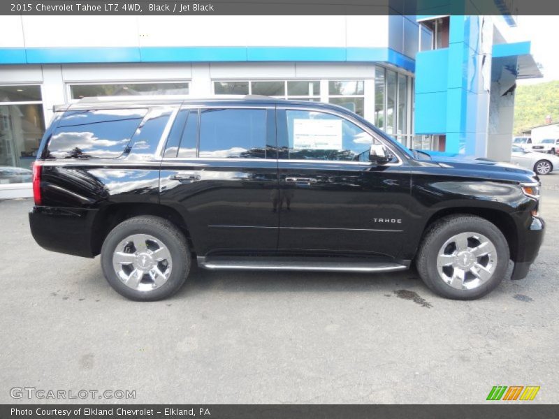 Black / Jet Black 2015 Chevrolet Tahoe LTZ 4WD