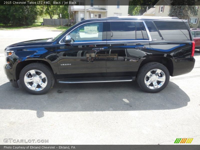 Black / Jet Black 2015 Chevrolet Tahoe LTZ 4WD