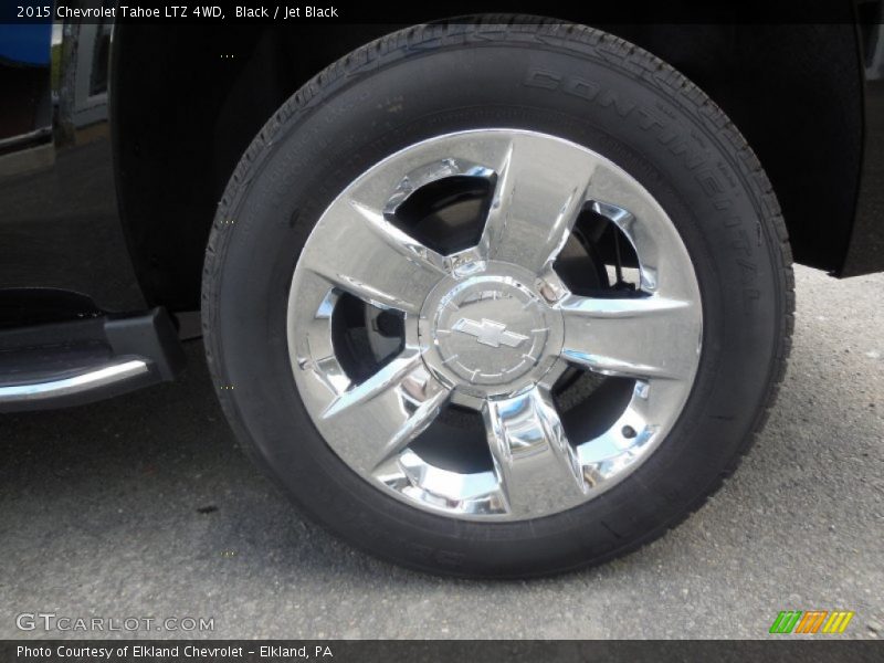 Black / Jet Black 2015 Chevrolet Tahoe LTZ 4WD