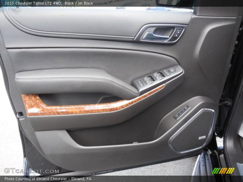 Black / Jet Black 2015 Chevrolet Tahoe LTZ 4WD