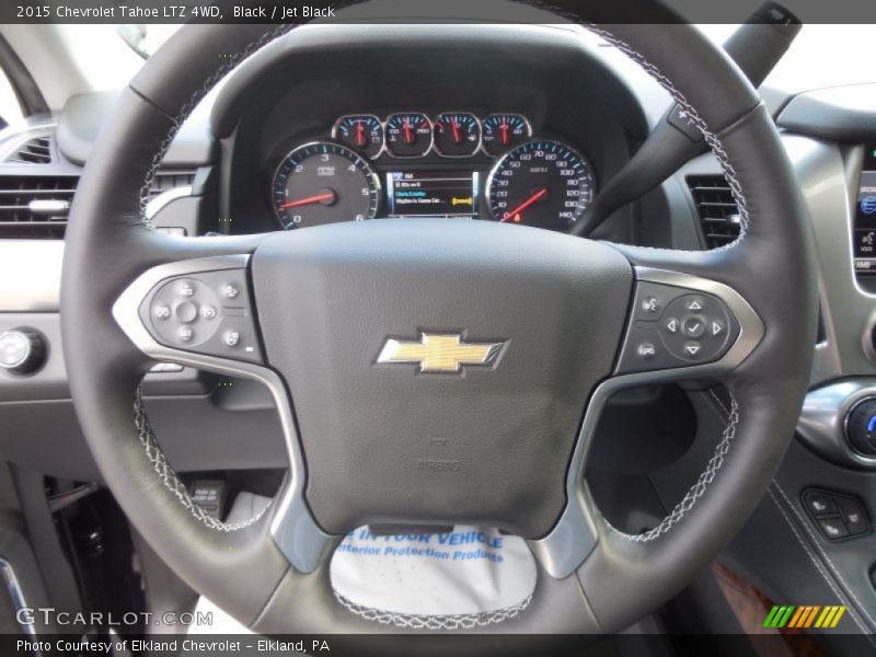 Black / Jet Black 2015 Chevrolet Tahoe LTZ 4WD
