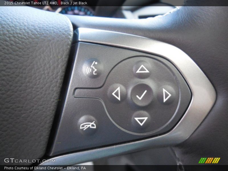 Black / Jet Black 2015 Chevrolet Tahoe LTZ 4WD