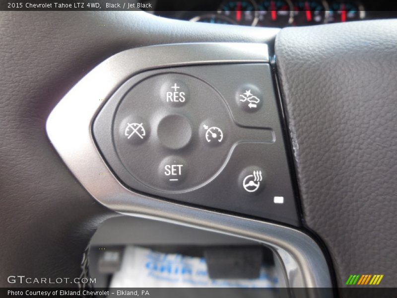 Black / Jet Black 2015 Chevrolet Tahoe LTZ 4WD