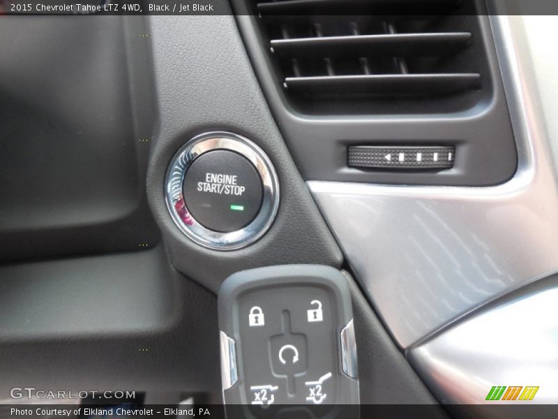 Black / Jet Black 2015 Chevrolet Tahoe LTZ 4WD
