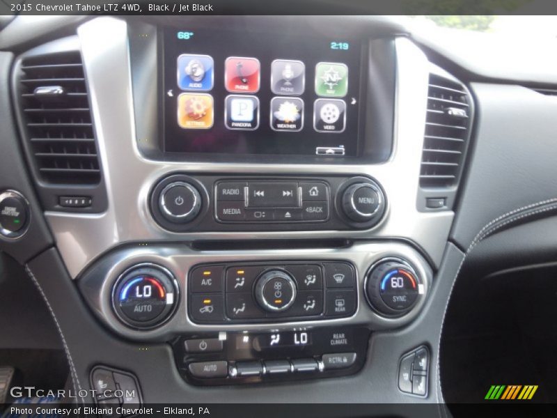 Black / Jet Black 2015 Chevrolet Tahoe LTZ 4WD