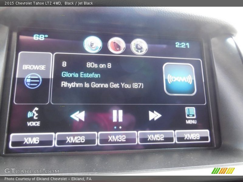Black / Jet Black 2015 Chevrolet Tahoe LTZ 4WD