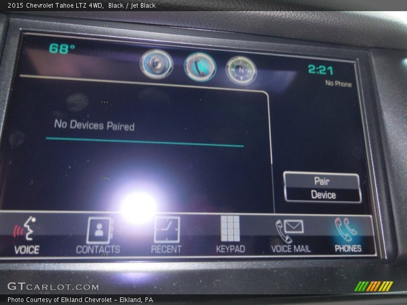 Black / Jet Black 2015 Chevrolet Tahoe LTZ 4WD