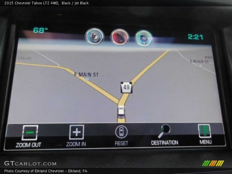 Black / Jet Black 2015 Chevrolet Tahoe LTZ 4WD