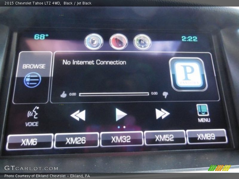 Black / Jet Black 2015 Chevrolet Tahoe LTZ 4WD