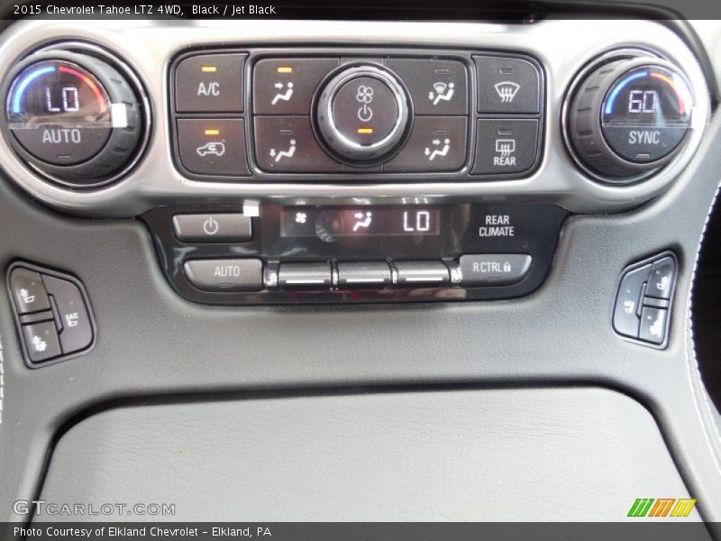 Black / Jet Black 2015 Chevrolet Tahoe LTZ 4WD