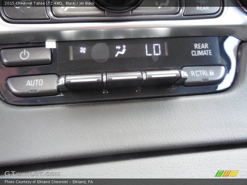 Black / Jet Black 2015 Chevrolet Tahoe LTZ 4WD
