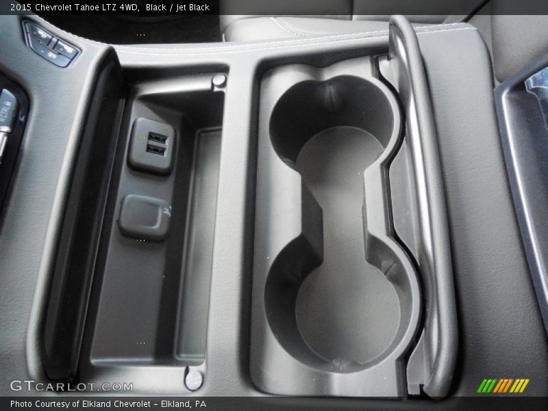 Black / Jet Black 2015 Chevrolet Tahoe LTZ 4WD