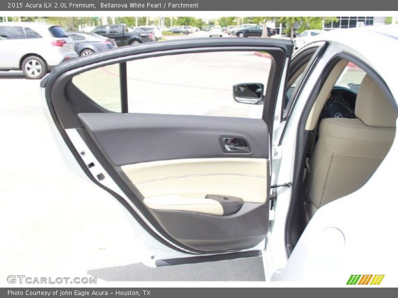 Bellanova White Pearl / Parchment 2015 Acura ILX 2.0L Premium