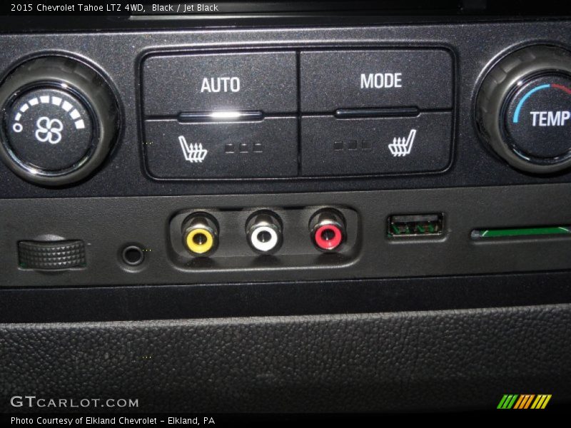 Black / Jet Black 2015 Chevrolet Tahoe LTZ 4WD