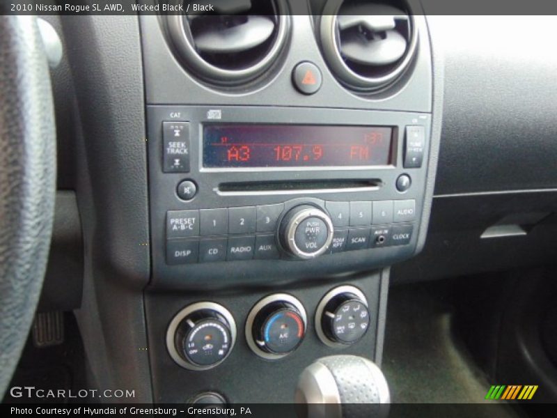 Wicked Black / Black 2010 Nissan Rogue SL AWD