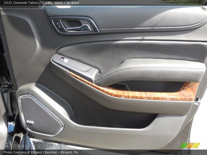 Black / Jet Black 2015 Chevrolet Tahoe LTZ 4WD