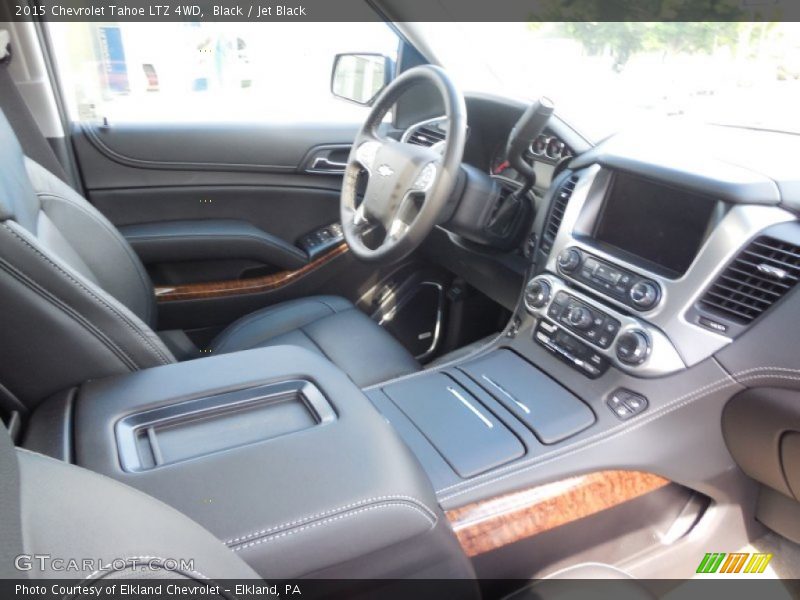 Black / Jet Black 2015 Chevrolet Tahoe LTZ 4WD