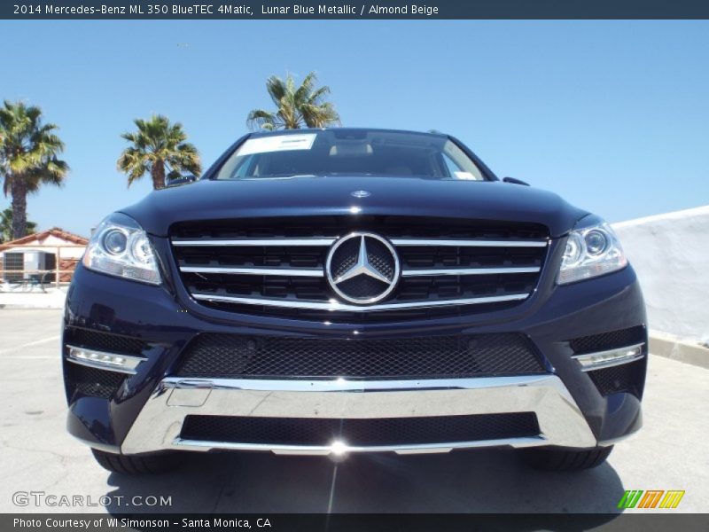 Lunar Blue Metallic / Almond Beige 2014 Mercedes-Benz ML 350 BlueTEC 4Matic