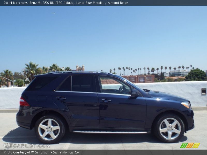 Lunar Blue Metallic / Almond Beige 2014 Mercedes-Benz ML 350 BlueTEC 4Matic